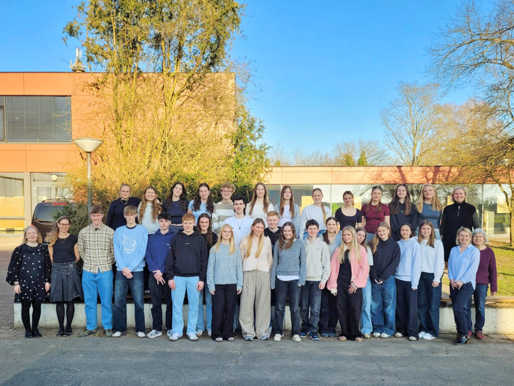 Schülerinnen und Schüler des Hasseris-Gymnasium aus Aalborg waren jüngst mit einigen ihrer Lehrkräfte Gäste in der Kreisstadt.