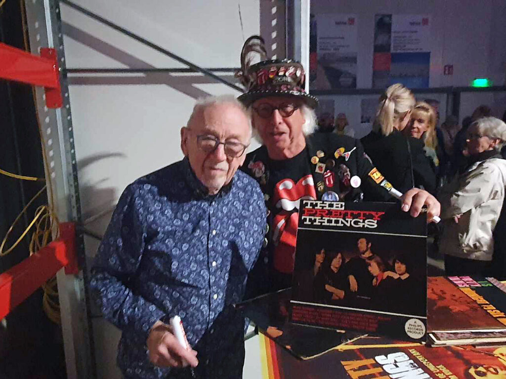 Eine lebende Legende kann Ulli Schröder am Wochenende in Lüchow begrüßen, wenn Dick Taylor (links), Gründungsmitglied der Rolling Stones, auftritt.