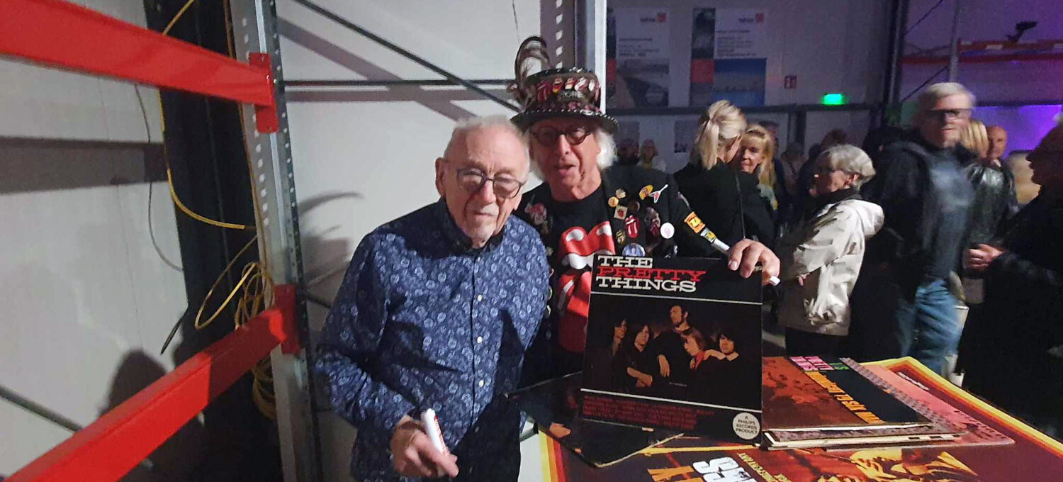 Eine lebende Legende kann Ulli Schröder am Wochenende in Lüchow begrüßen, wenn Dick Taylor (links), Gründungsmitglied der Rolling Stones, auftritt.
