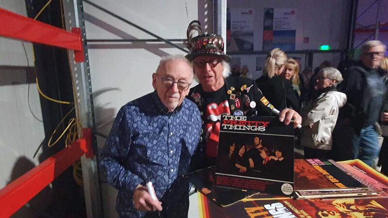 Eine lebende Legende kann Ulli Schröder am Wochenende in Lüchow begrüßen, wenn Dick Taylor (links), Gründungsmitglied der Rolling Stones, auftritt.