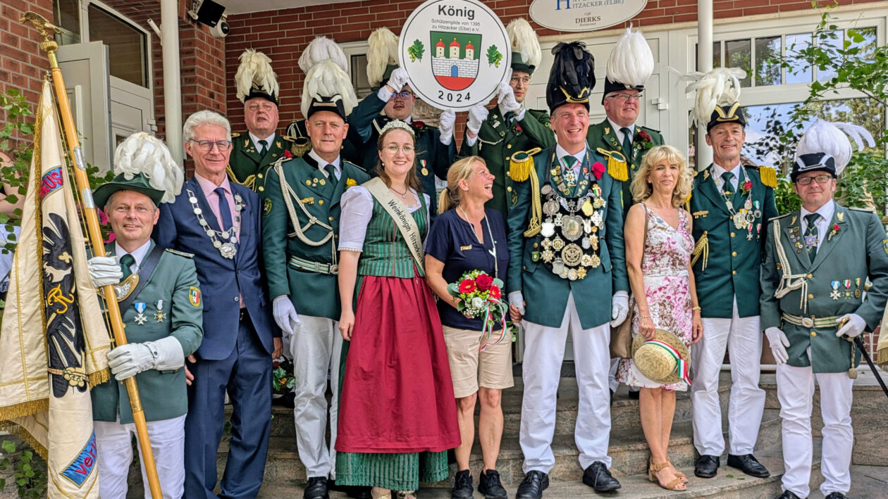 Neues Königspaar der Schützengilde zu Hitzacker
