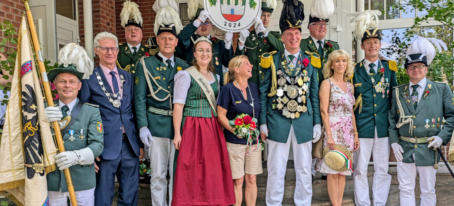 Neues Königspaar der Schützengilde zu Hitzacker