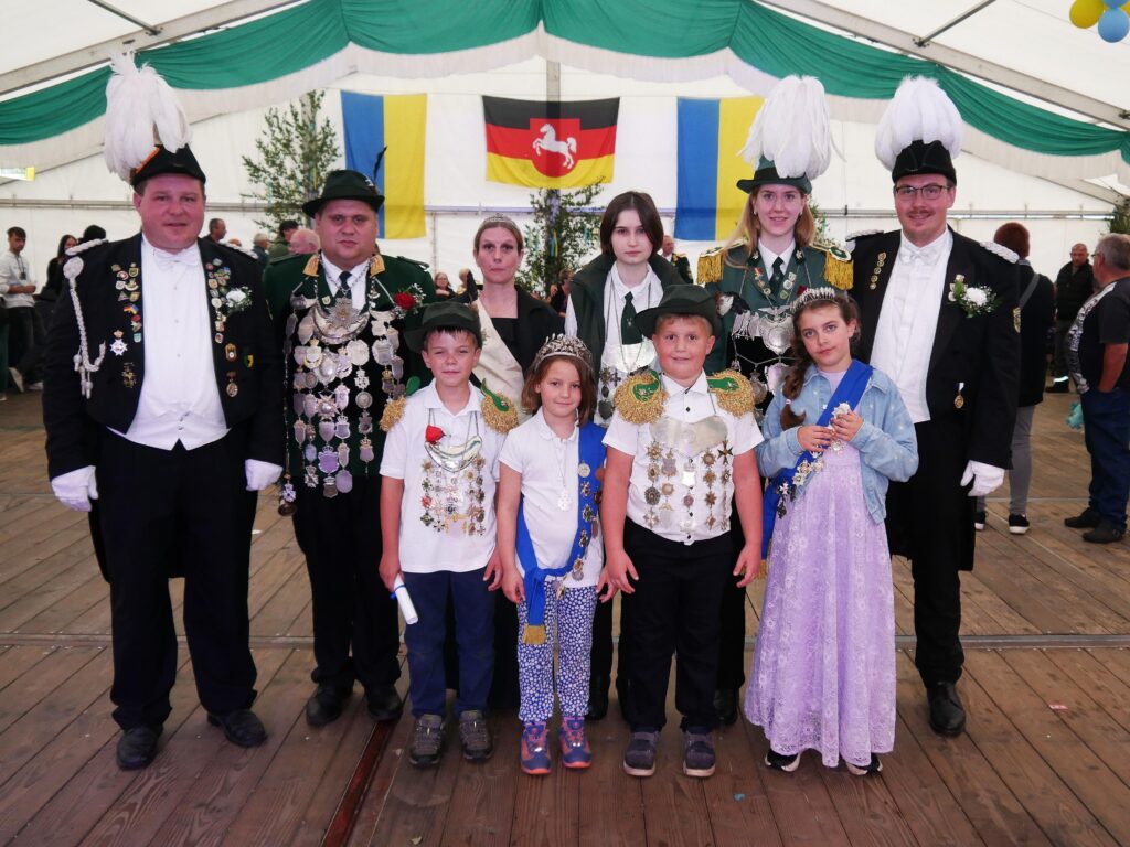 Schützenfest, Zelt, Majestäten