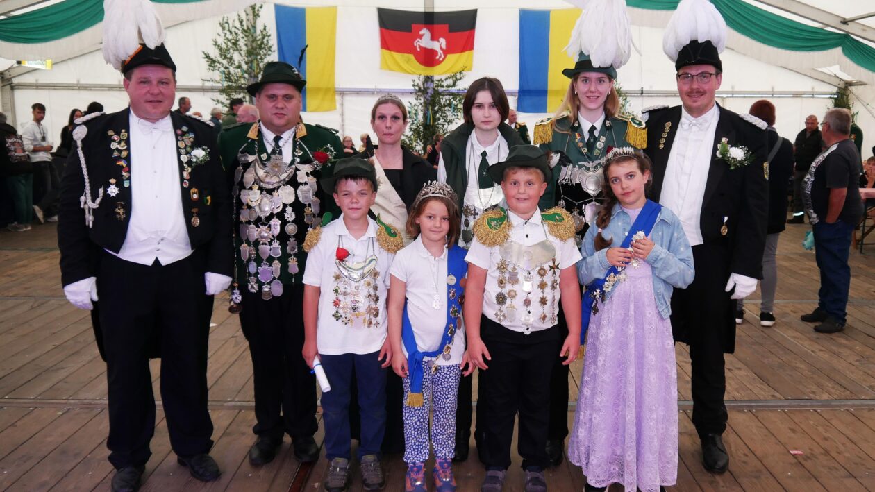 Schützenfest, Zelt, Majestäten
