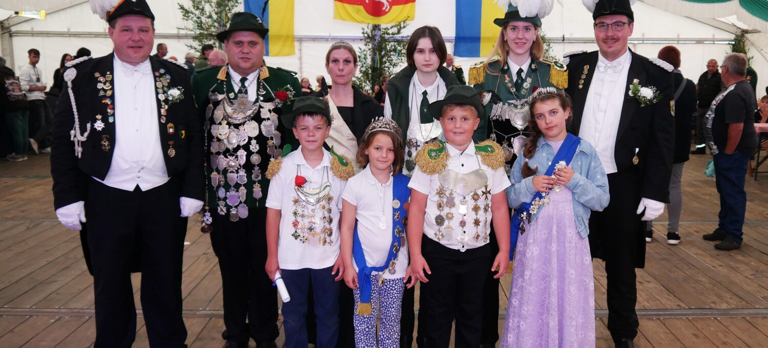 Schützenfest, Zelt, Majestäten