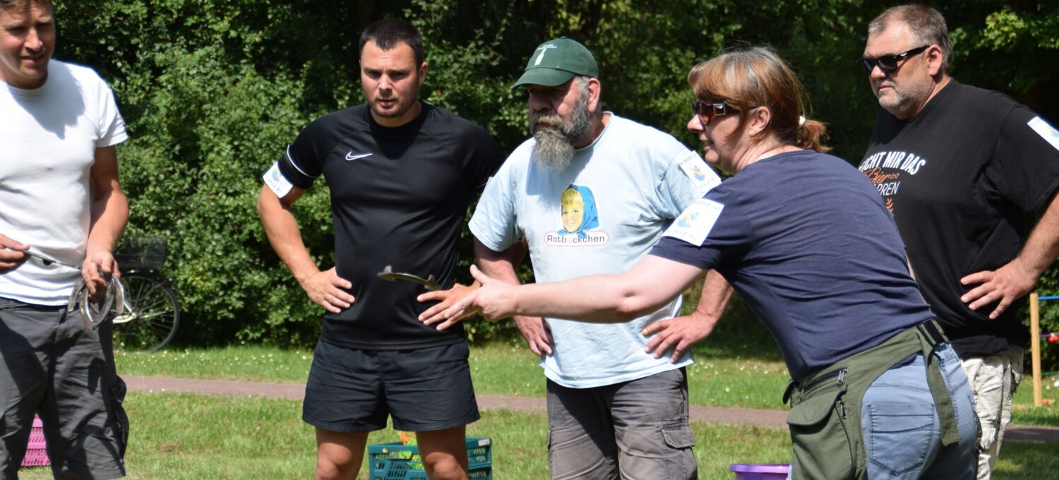 Spiel und Spaß gibt es beim Wettkampf der Vereine.