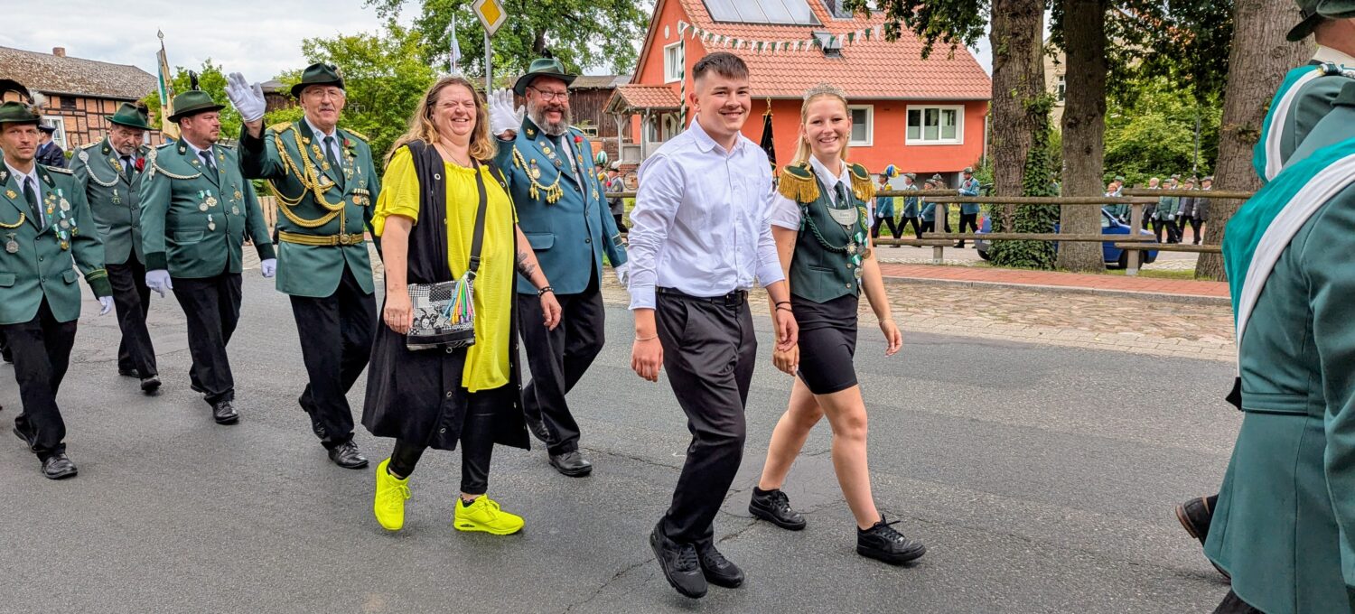 Ummarsch, Schützenfest Gorleben, Schützenverein