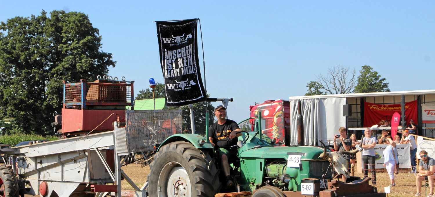 Traktorpulling Klein Gaddau