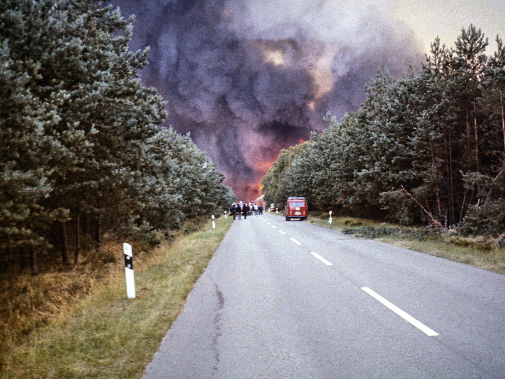 Waldbrand Katastrophe B493