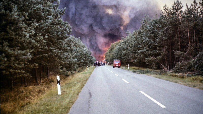 Waldbrand Katastrophe B493