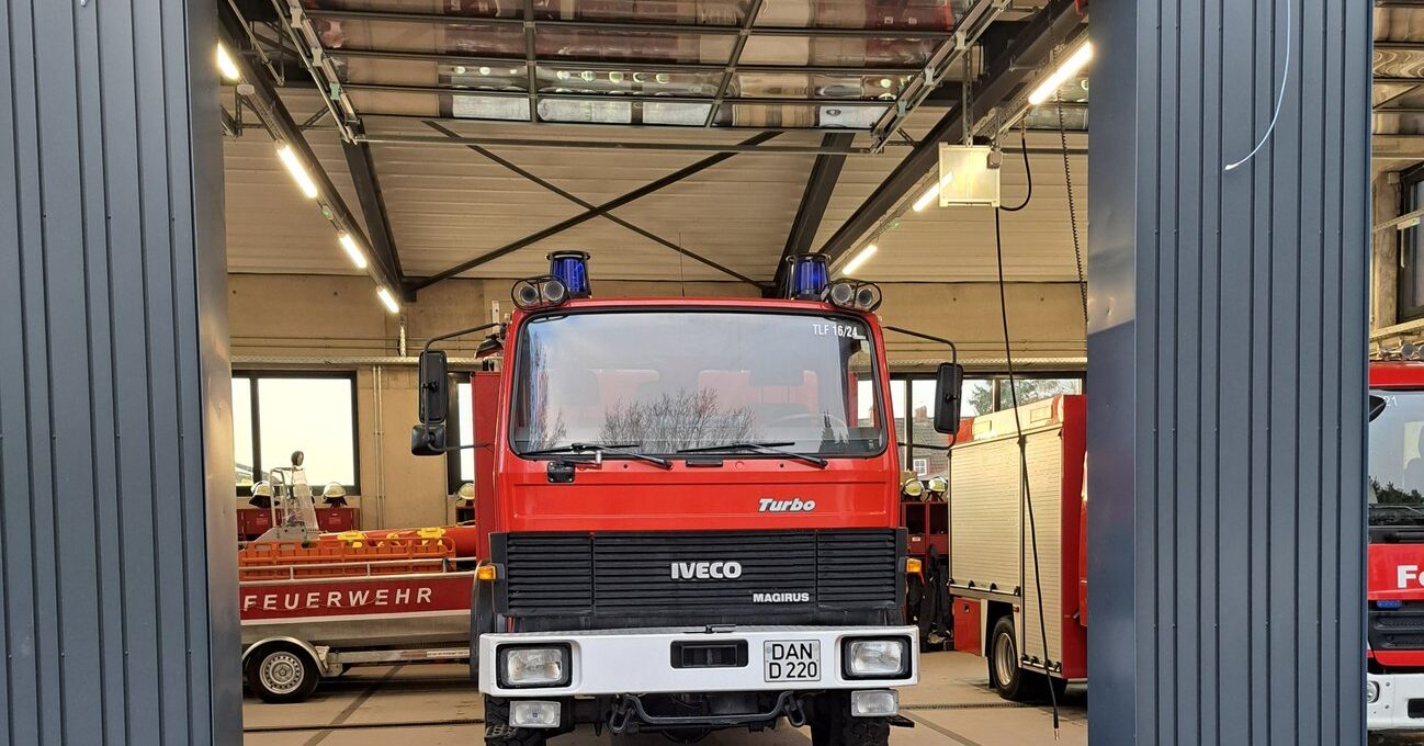 Seit Kurzem verfügt die FF Damnatz über ein Tanklöschfahrzeug vom Typ 16/24 Tr auf einem IVECO Magirus Fahrgestell.