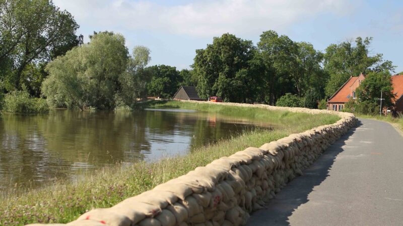Die unmittelbare Lage am Elbdeich ist für die Damnatzer Fluch und Segen zugleich. Für die Ortsfeuerwehr sind Elbhochwasser seit ihre Gründung immer wieder Einsatzszenarien - so wie 2013.