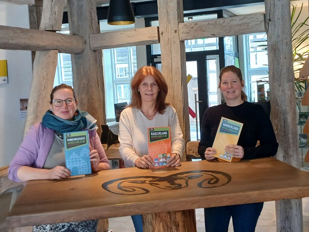 Mit Amanda hasenfusz (von links) ,