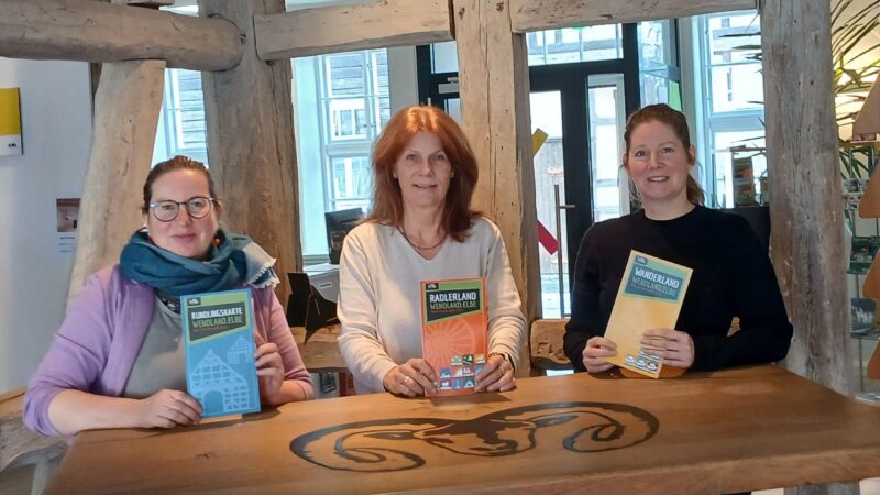 Mit Amanda hasenfusz (von links) ,